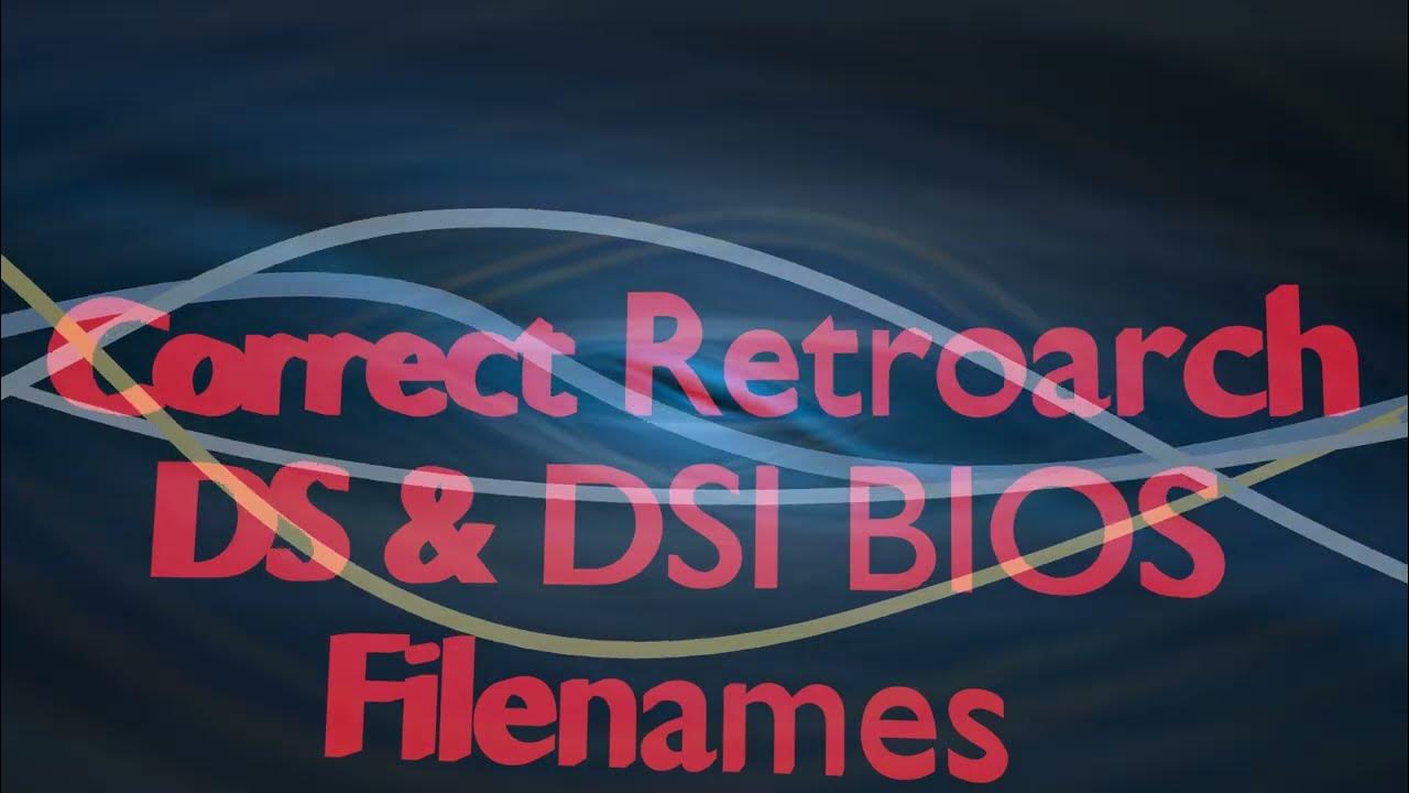 retroarch ds bios