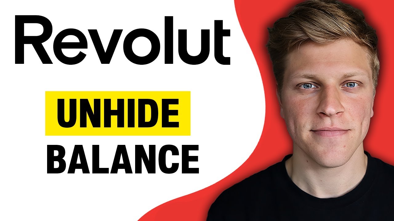 revolut unhide balance