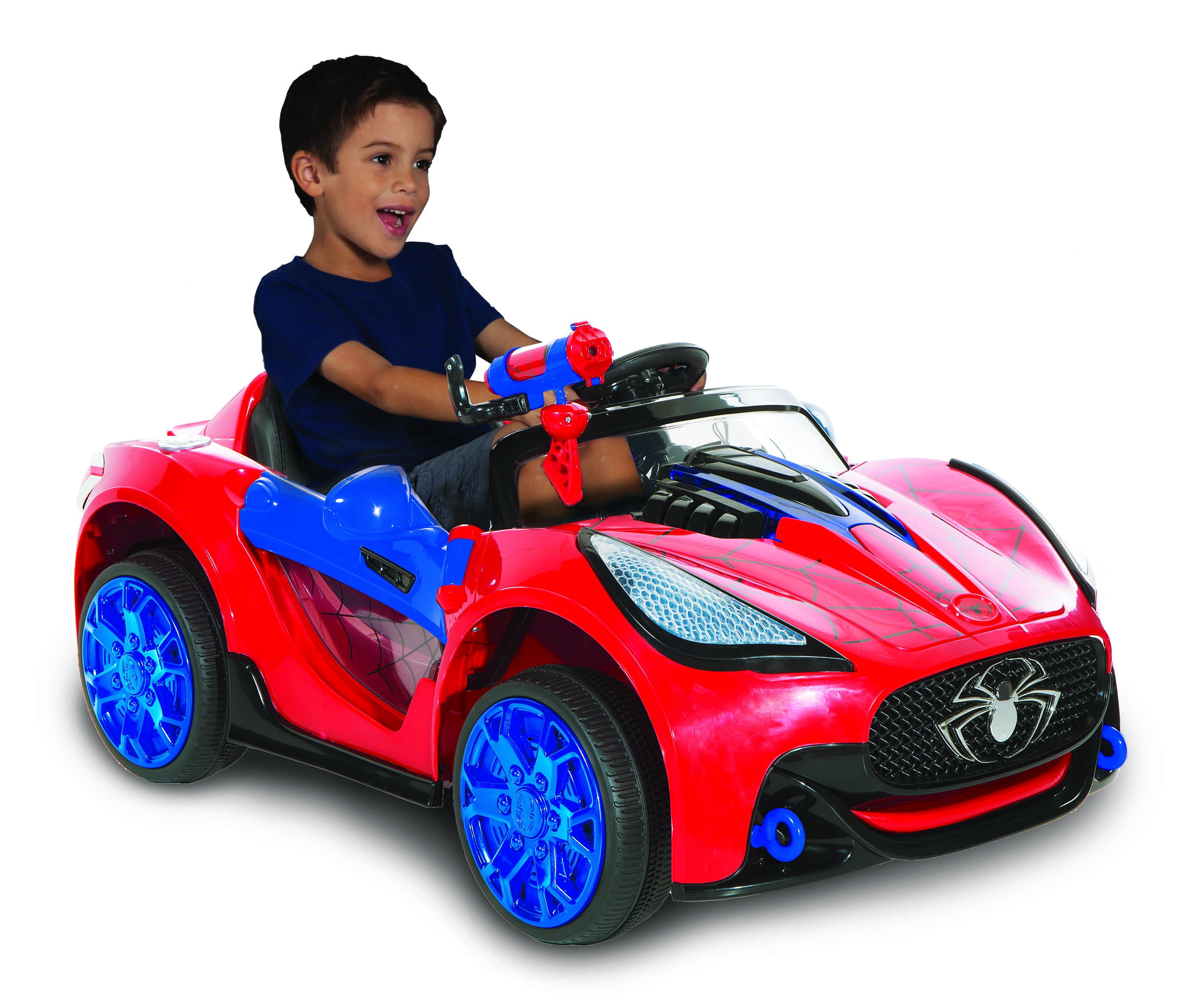 ride on spider man car