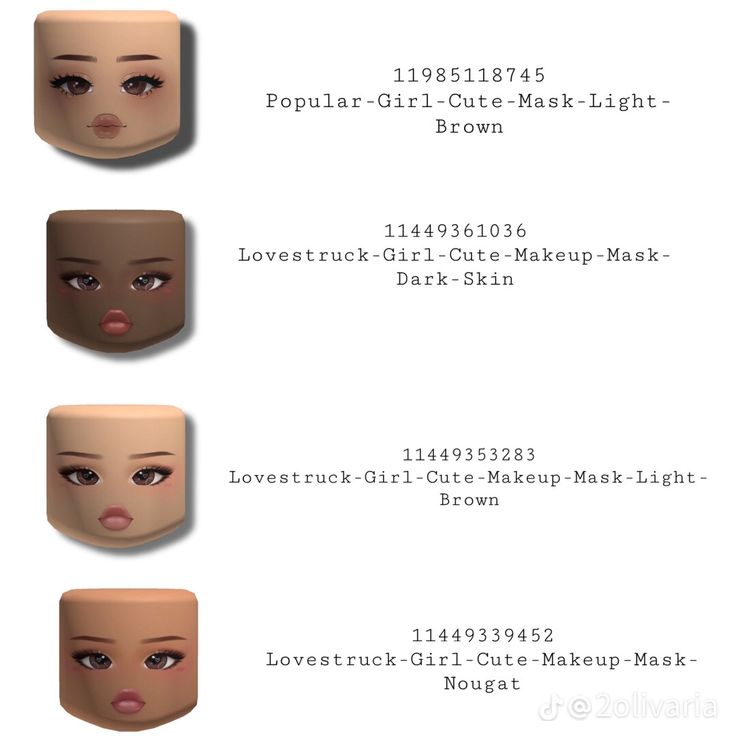 roblox id for faces