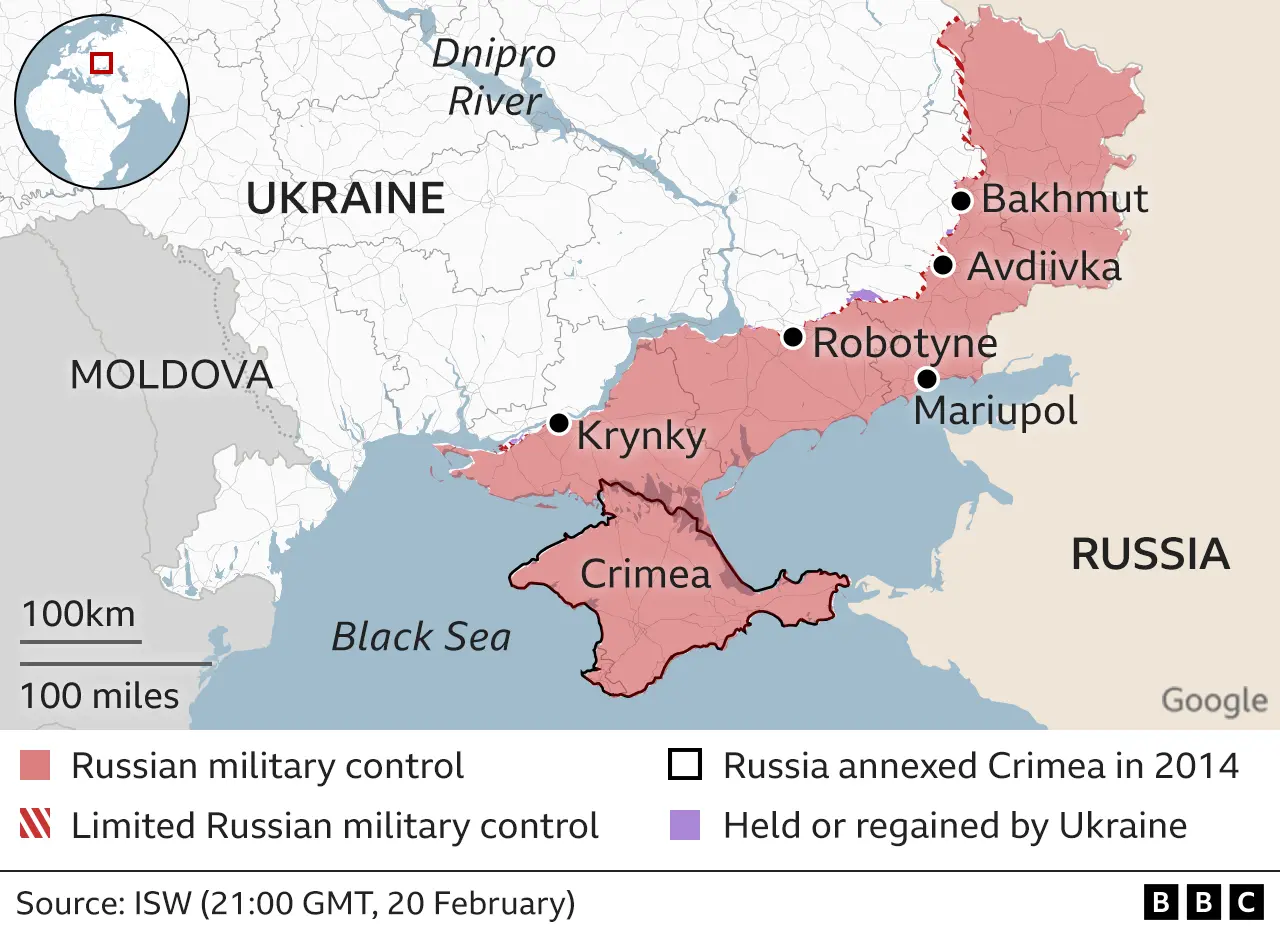 robotyne ukraine map