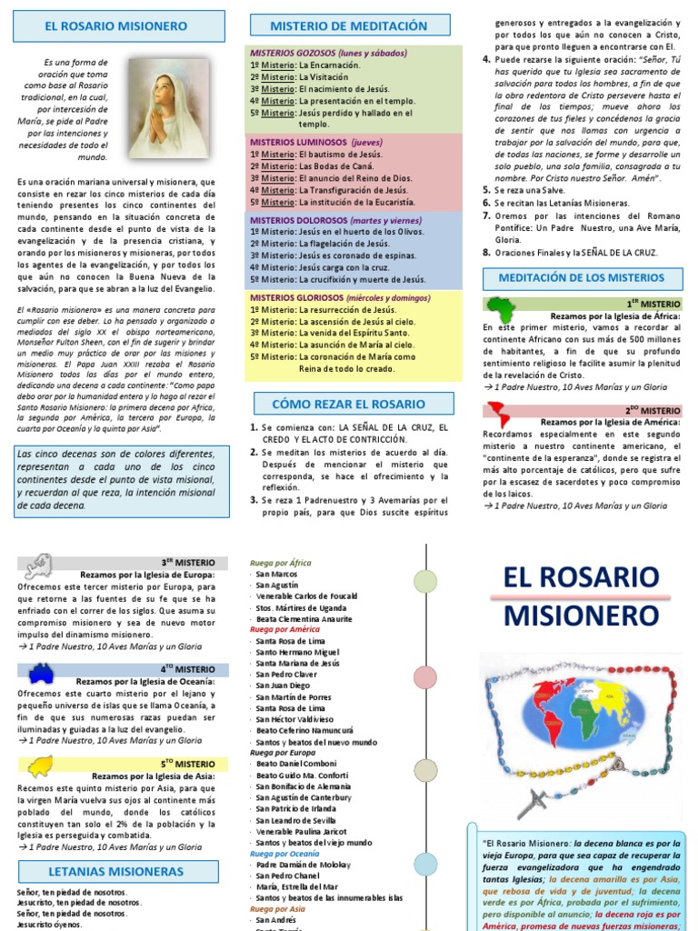 rosario misionero 2023 pdf