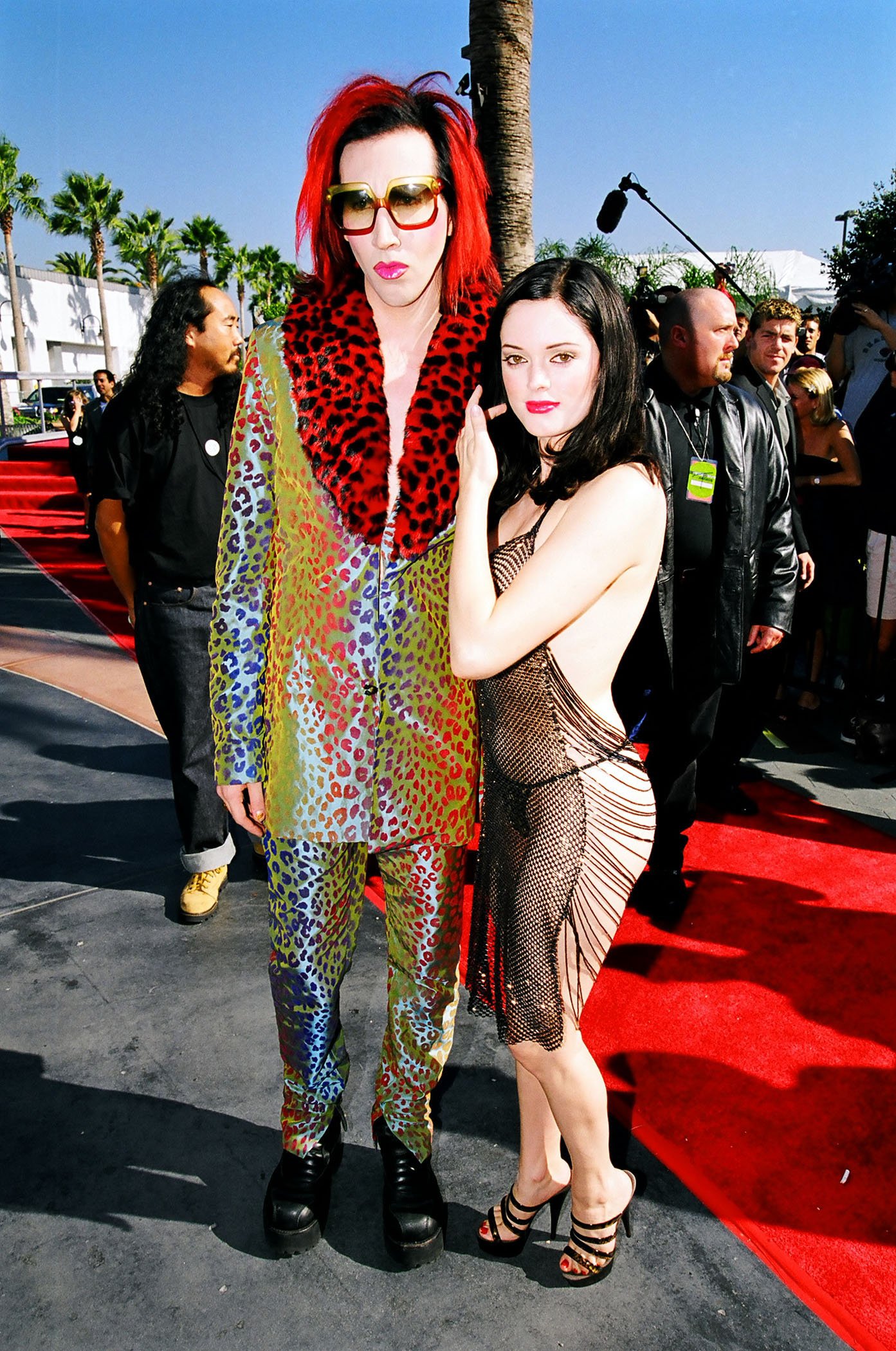 rose mcgowan 1998 mtv vmas