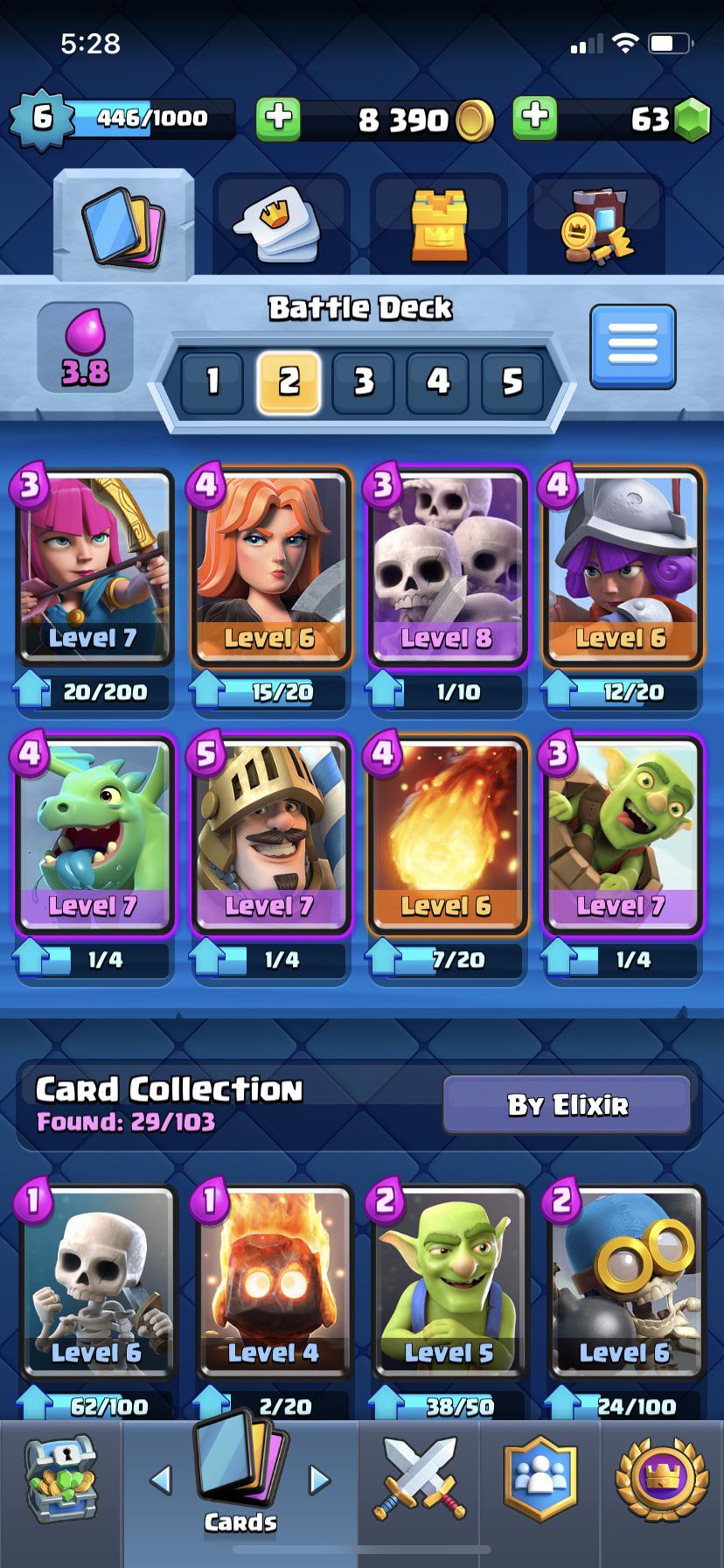 royale clash deck