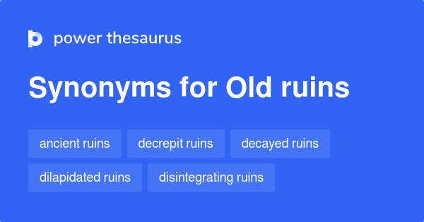 ruined synonyms