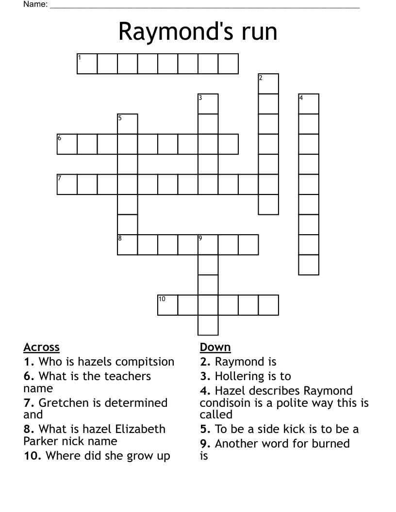 run rings around crossword