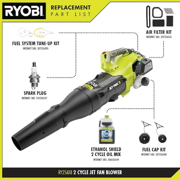 ryobi gas jet fan blower