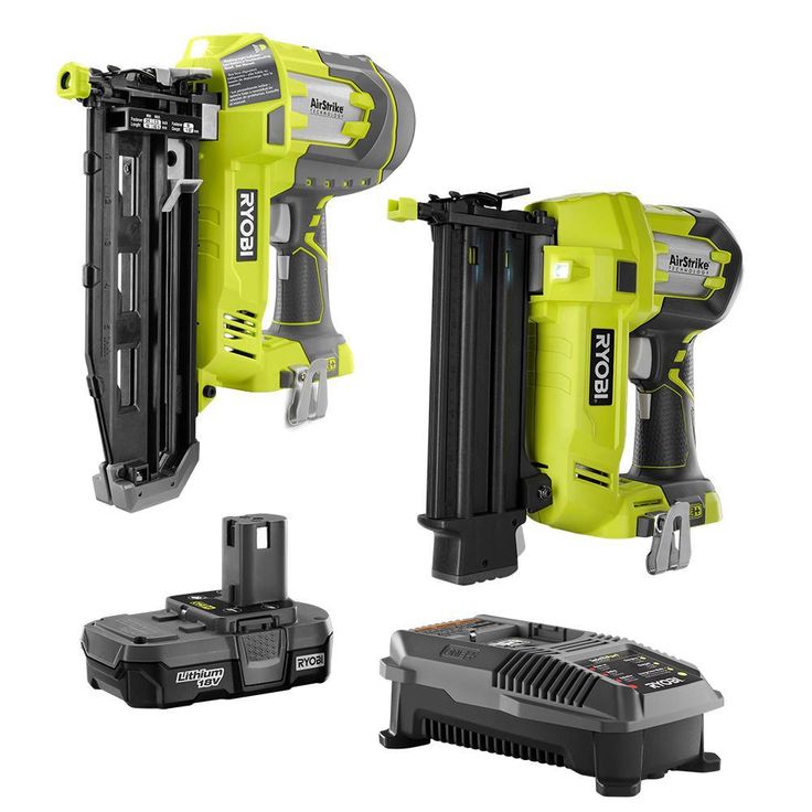 ryobi nail gun combo kit