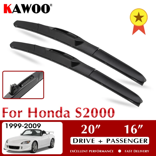 s2000 wiper blade size