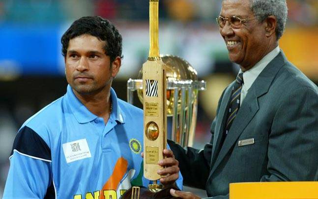 sachin in 2003 world cup