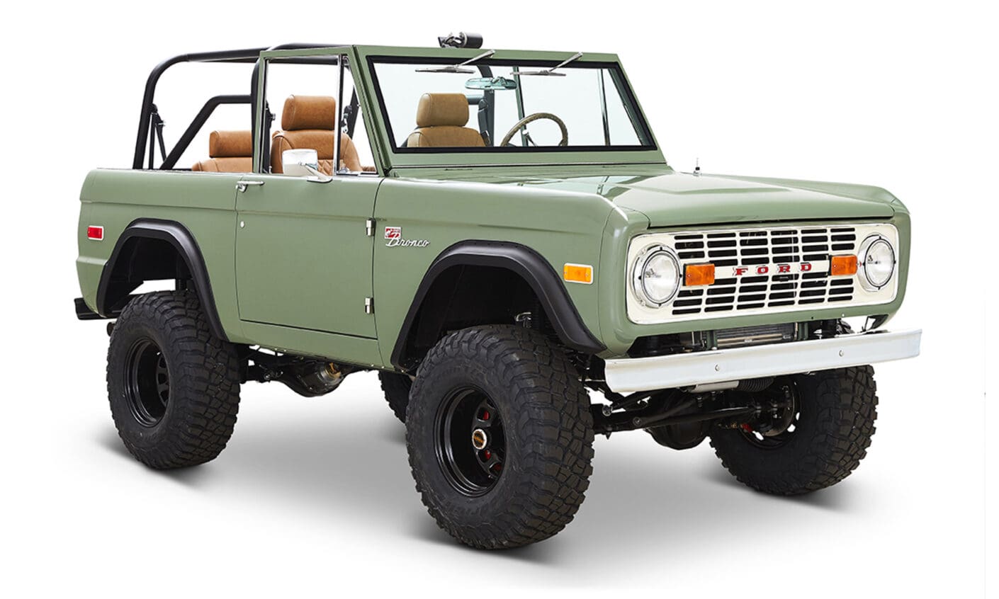 sage green vintage bronco