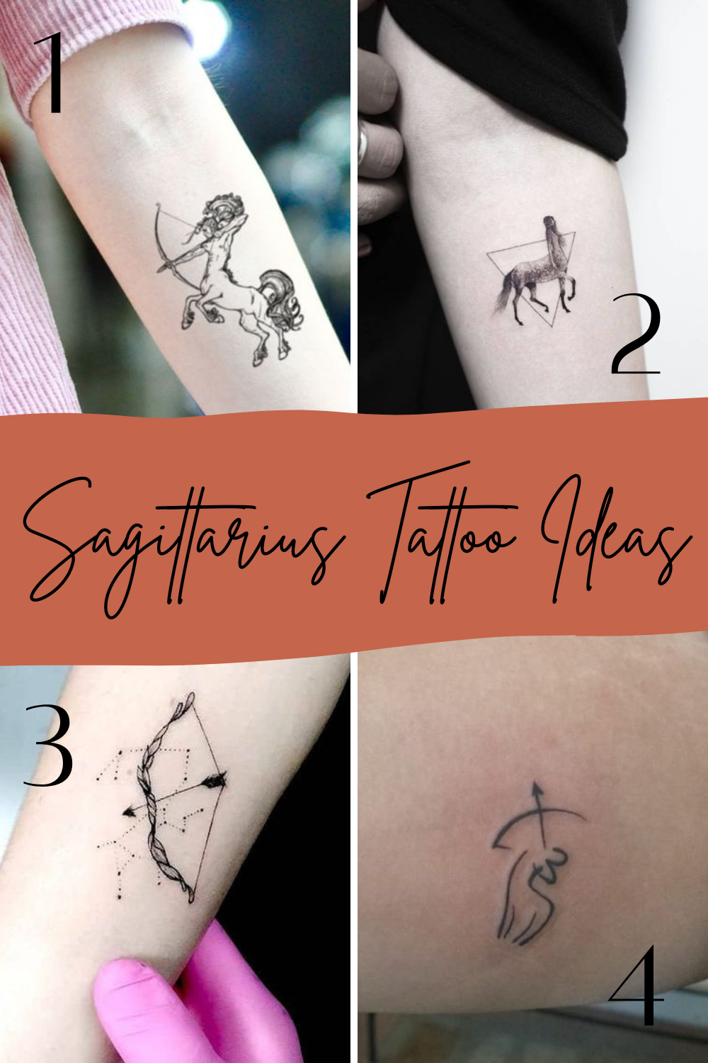 sagittarius sign tattoo