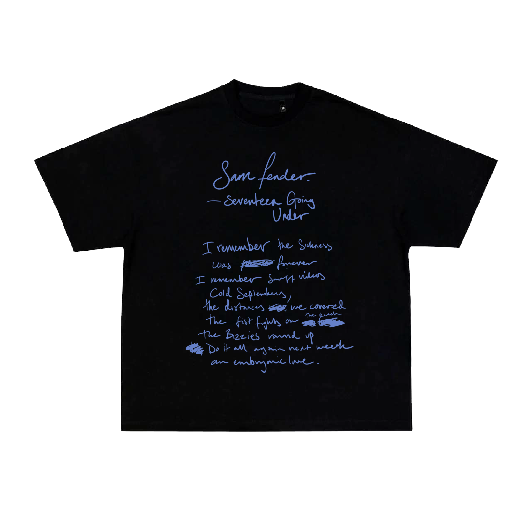 sam fender t shirts