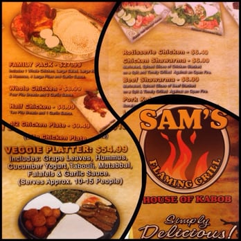 sams flaming grill near me