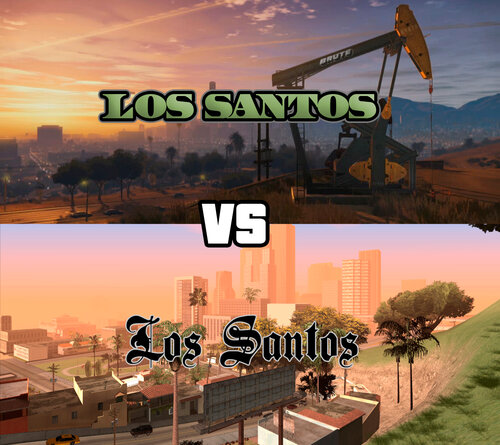 san andreas vs 2012