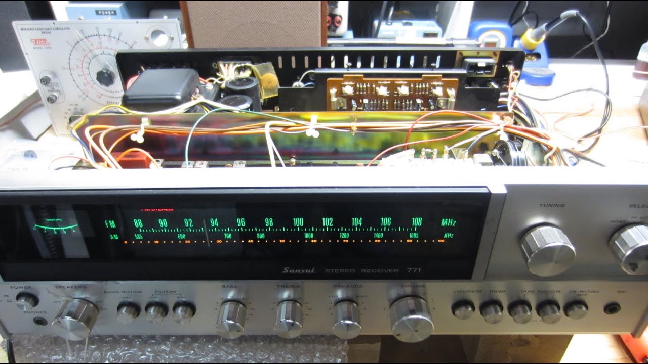 sansui 771 receiver