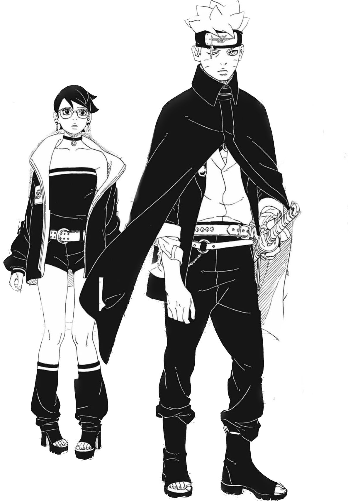 sarada boruto manga