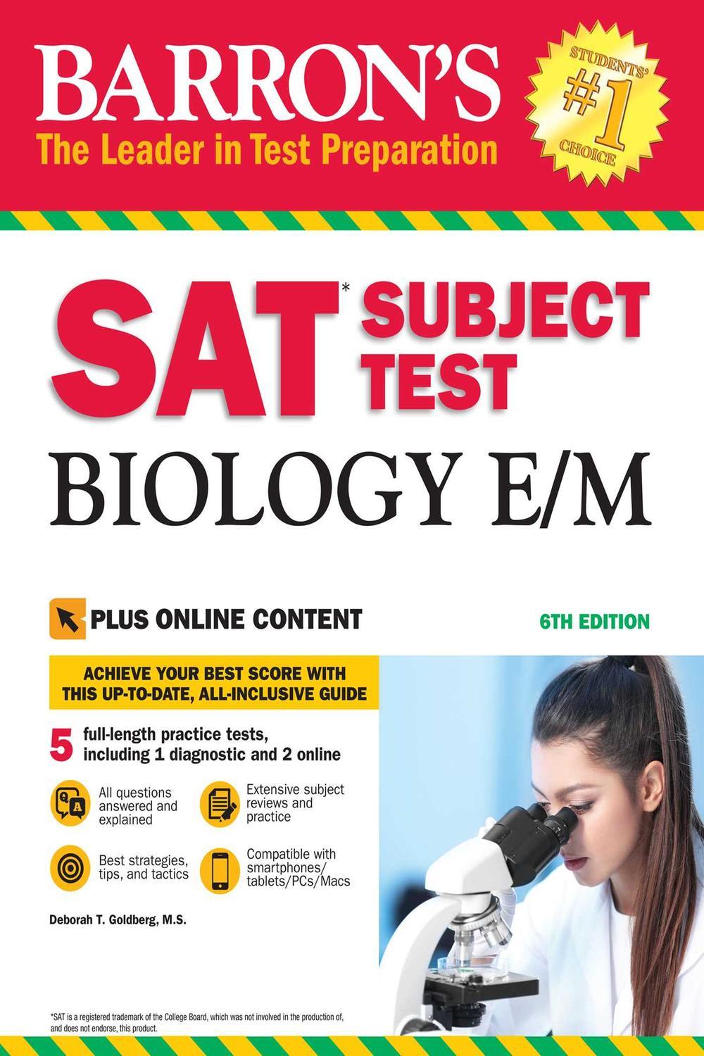 sat biology practice test pdf