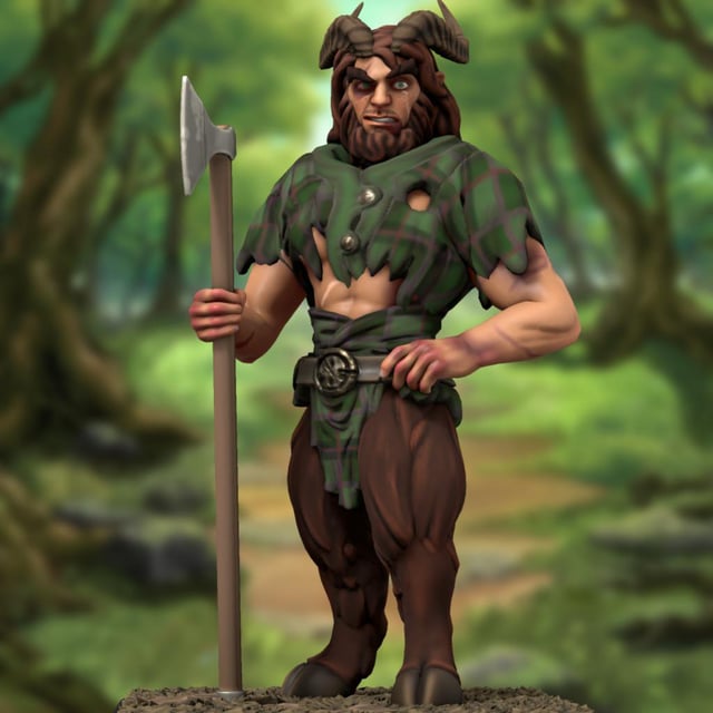 satyr barbarian