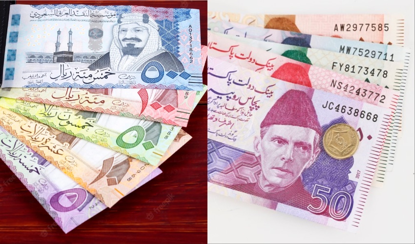 saudi riyal into pakistani rupees