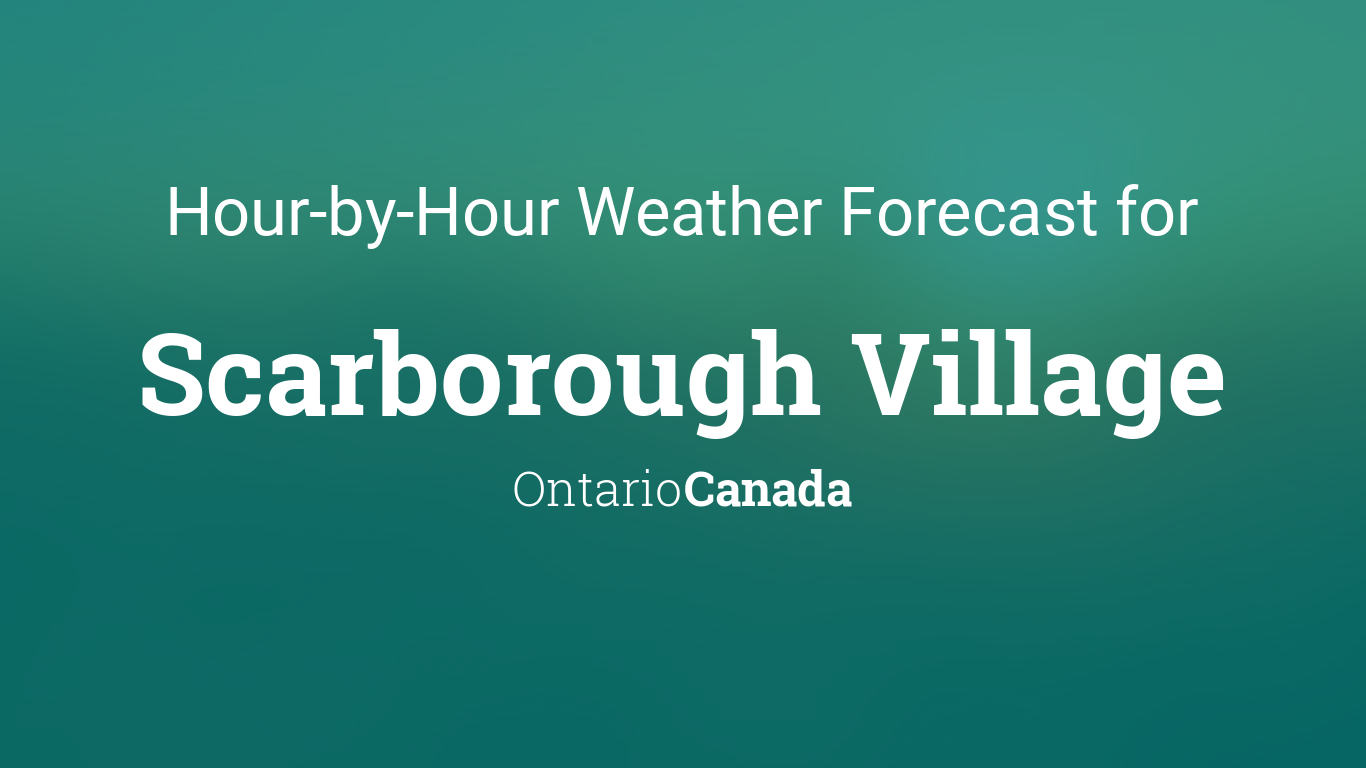 scarborough weather hourly