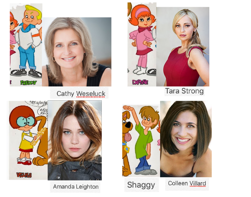 scooby doo voice cast