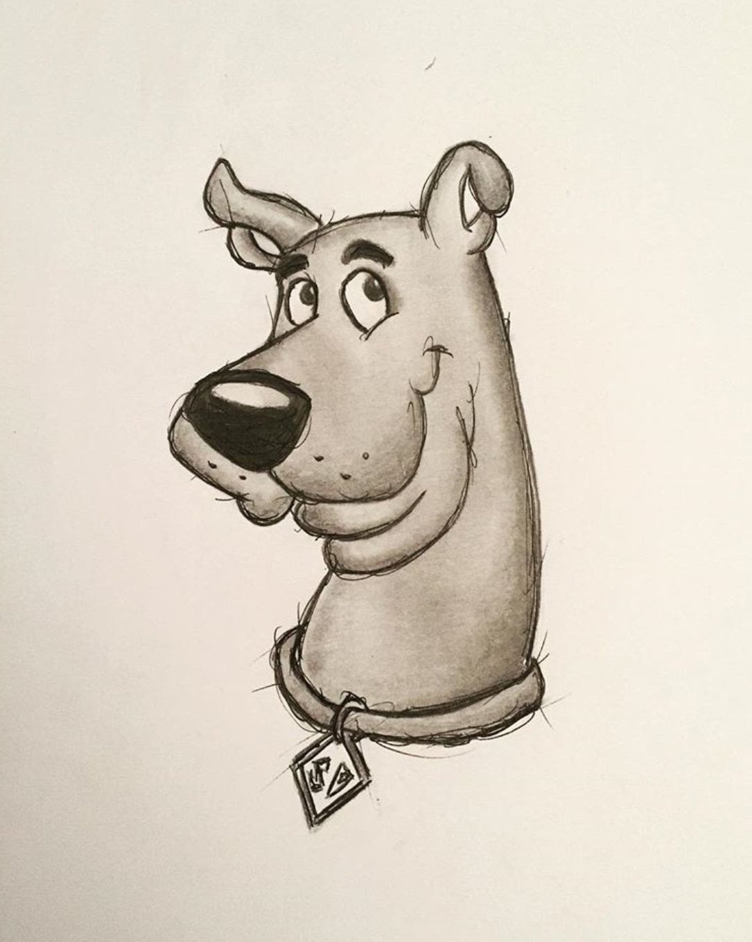 scooby drawing