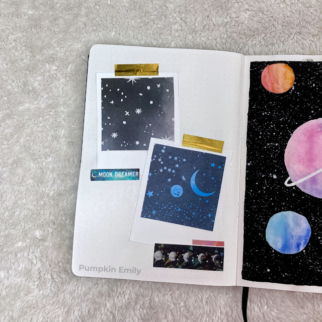 scrapbook ideas galaxy