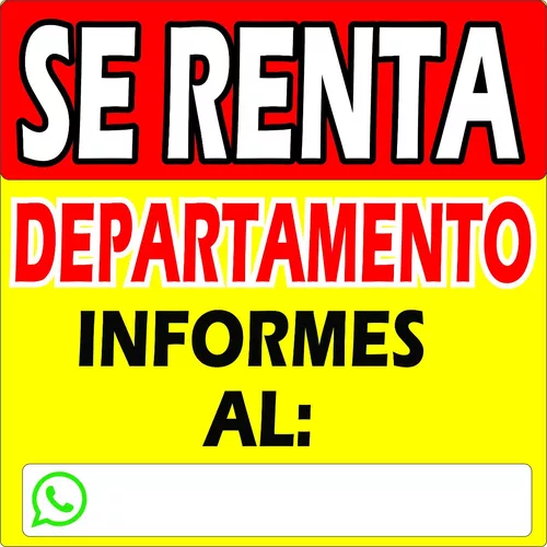 se renta departamento