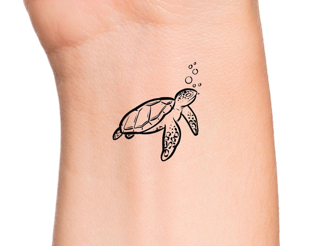 sea turtle tattoo