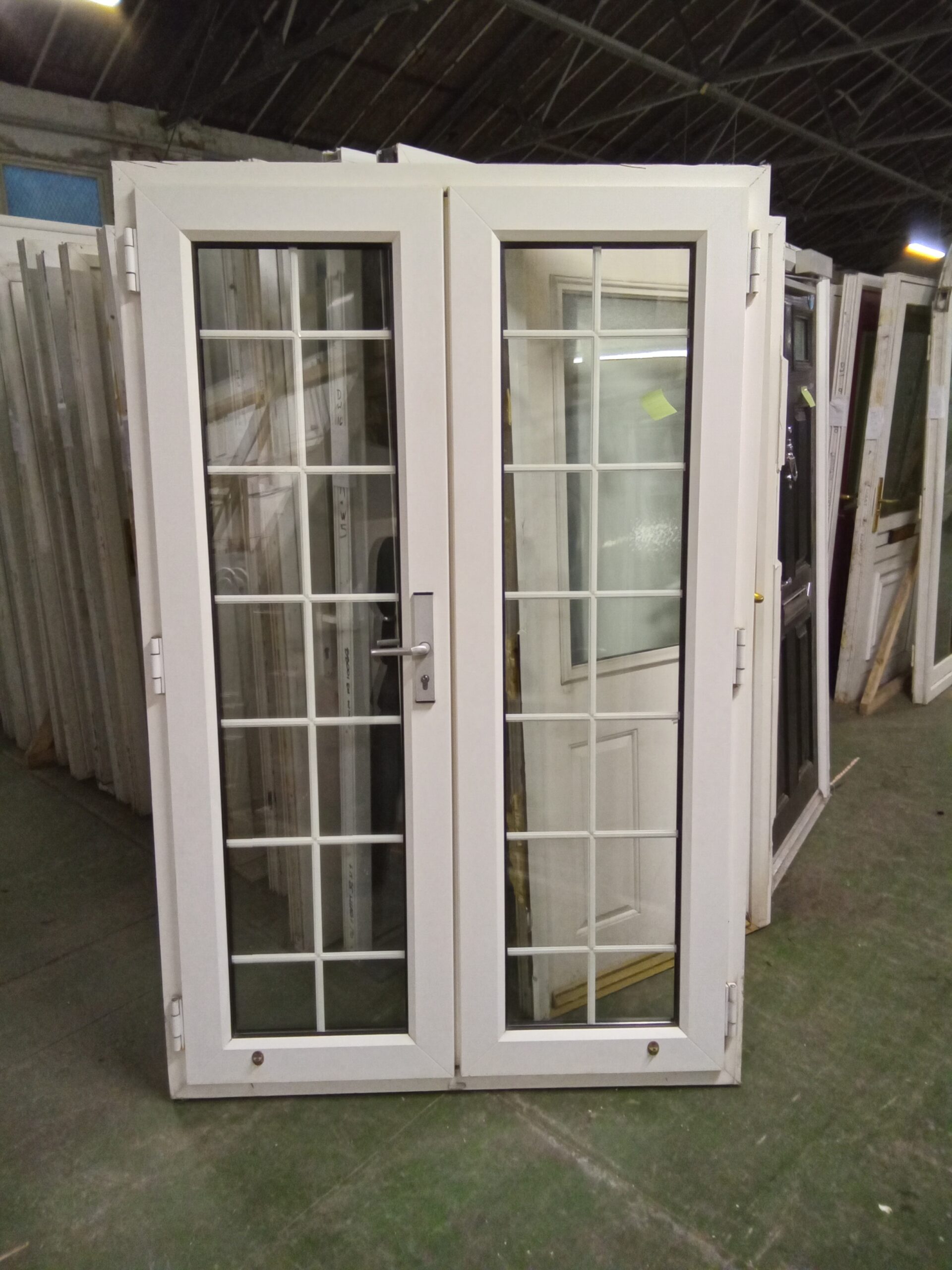 second hand upvc french doors