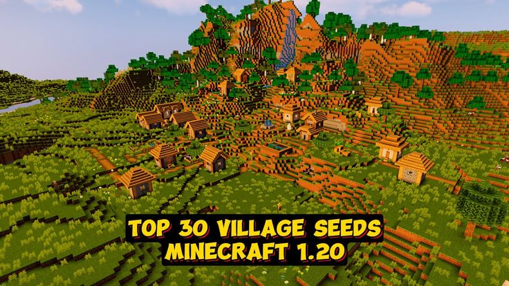 seed village minecraft 1.20