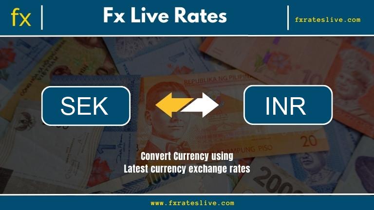 sek to inr live