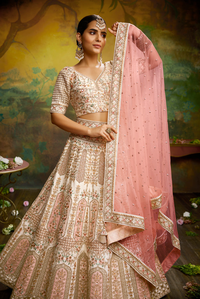 semi stitched lehenga choli with dupatta