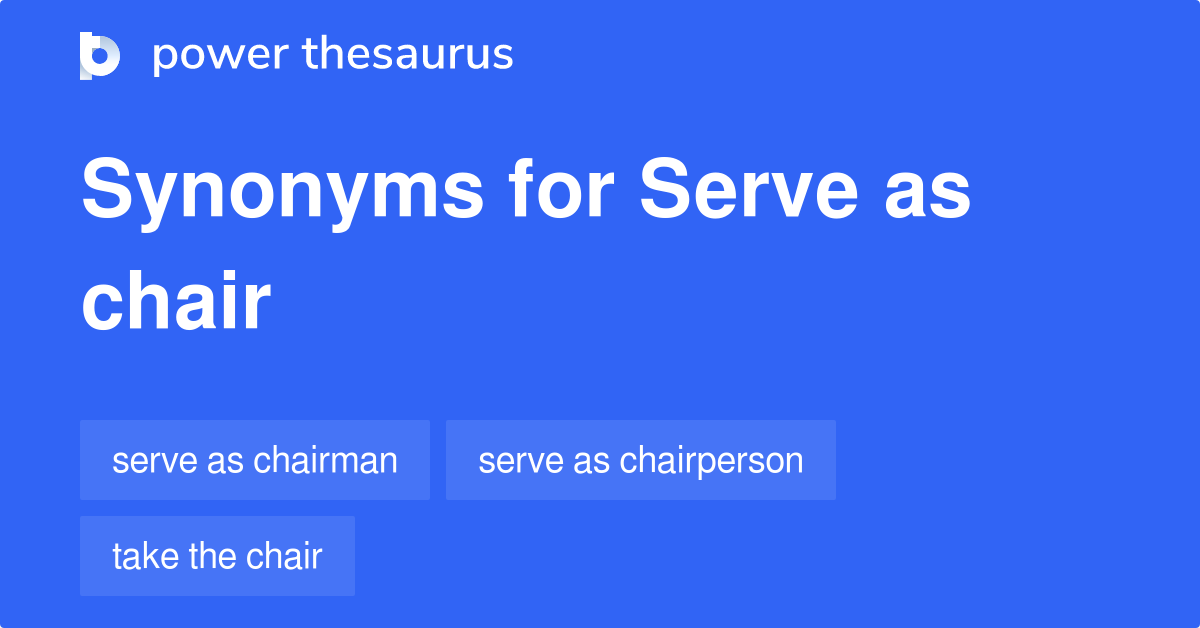 serve to synonym