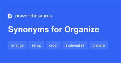 set up thesaurus