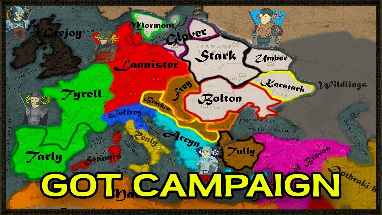 seven kingdoms total war campaign
