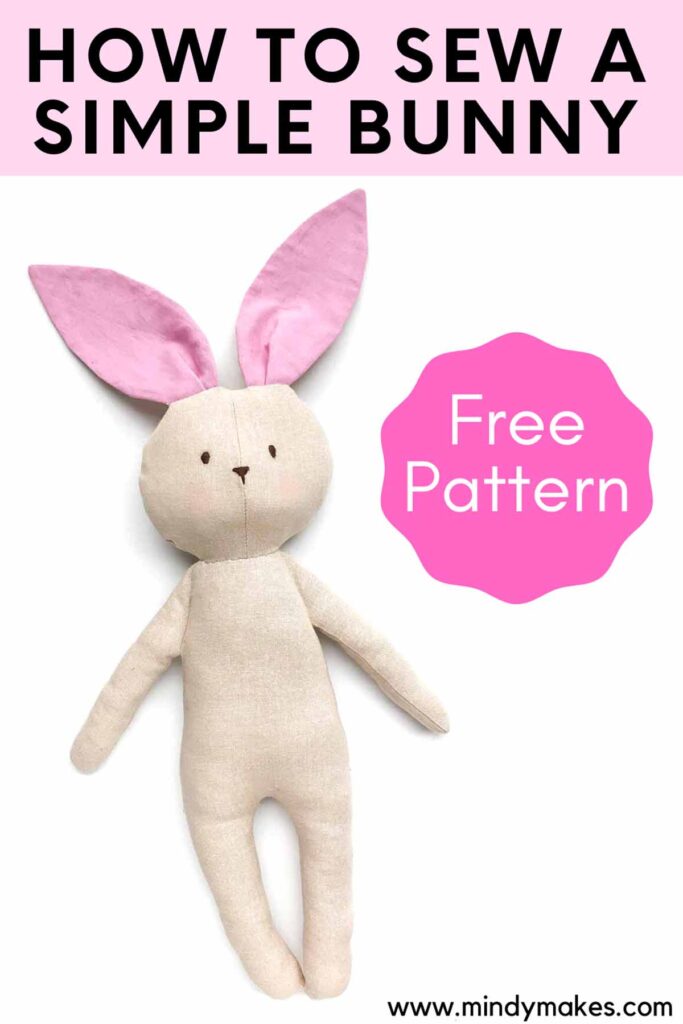 sewing pattern for bunny rabbit