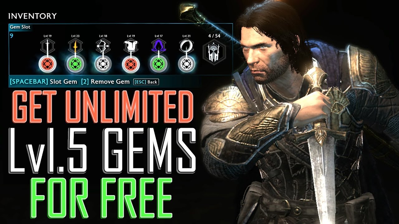 shadow of war gem farm