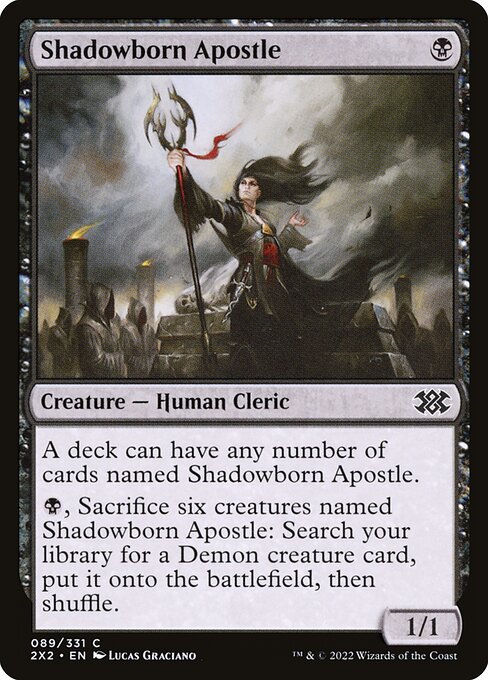 shadowborn apostle deck