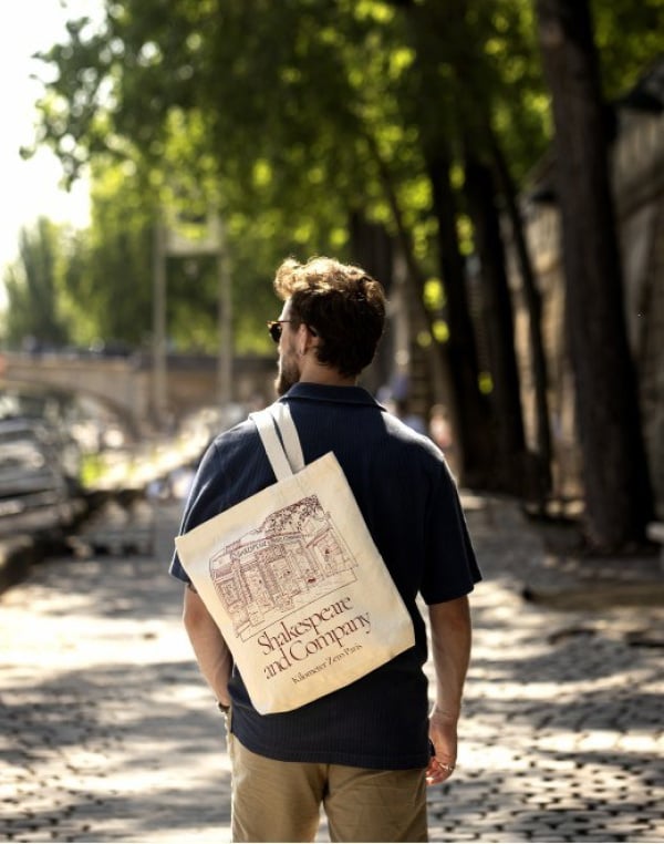 shakespeare and co tote bag