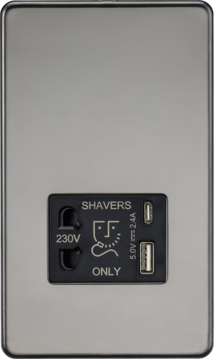 shaver socket usb