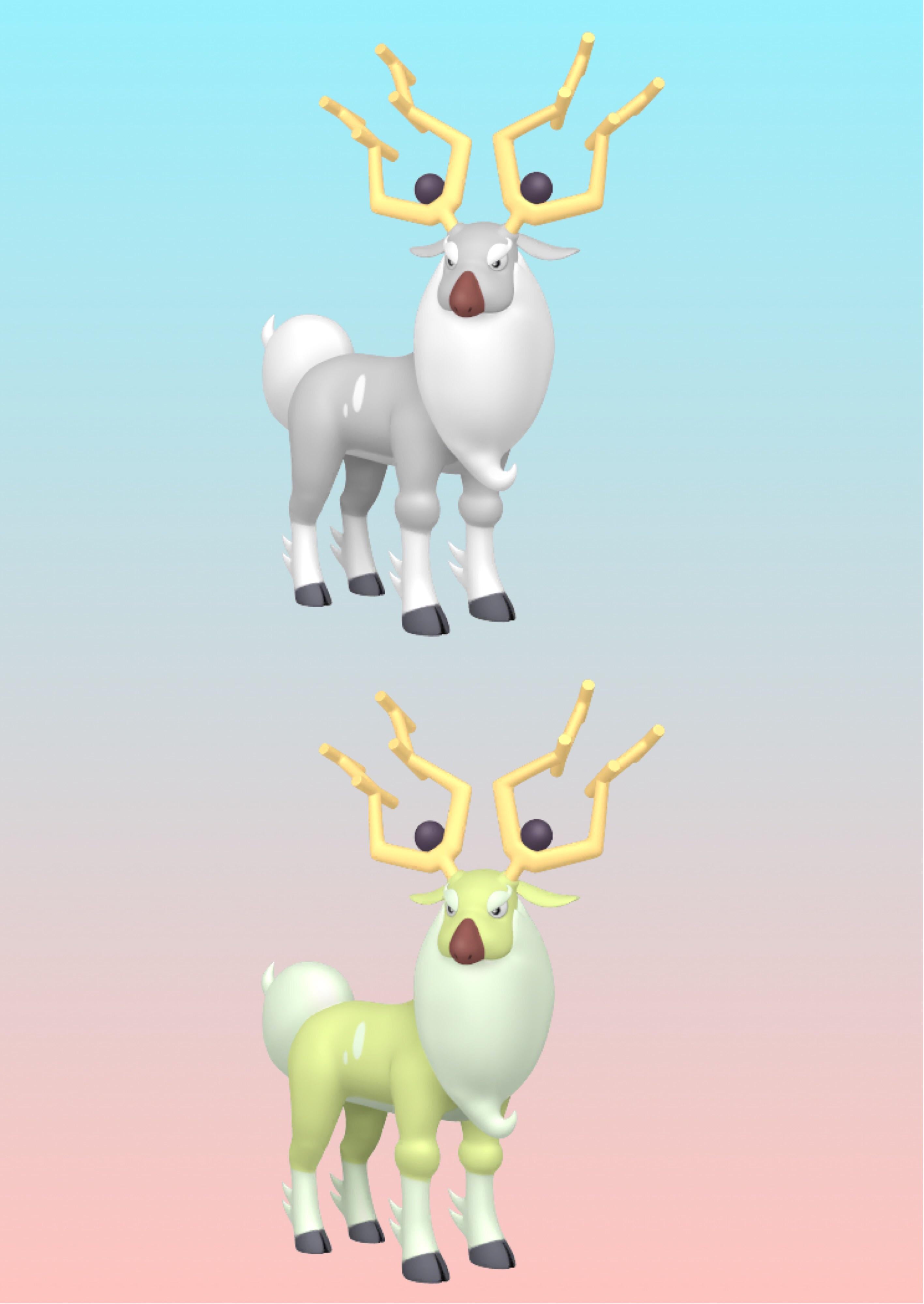 shiny wyrdeer pokemon go