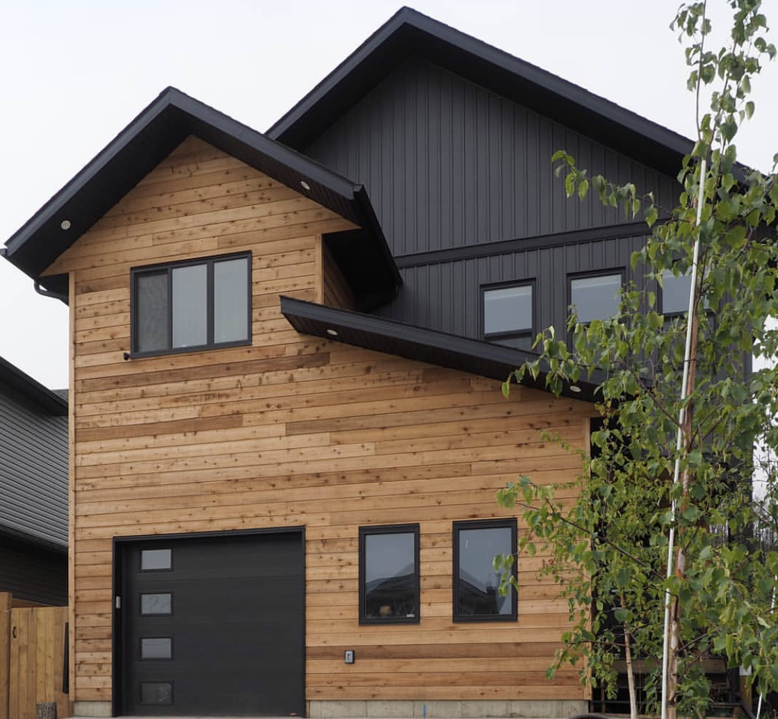 shiplap cedar siding