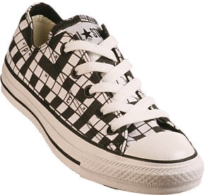 shoe with canvas upper crossword