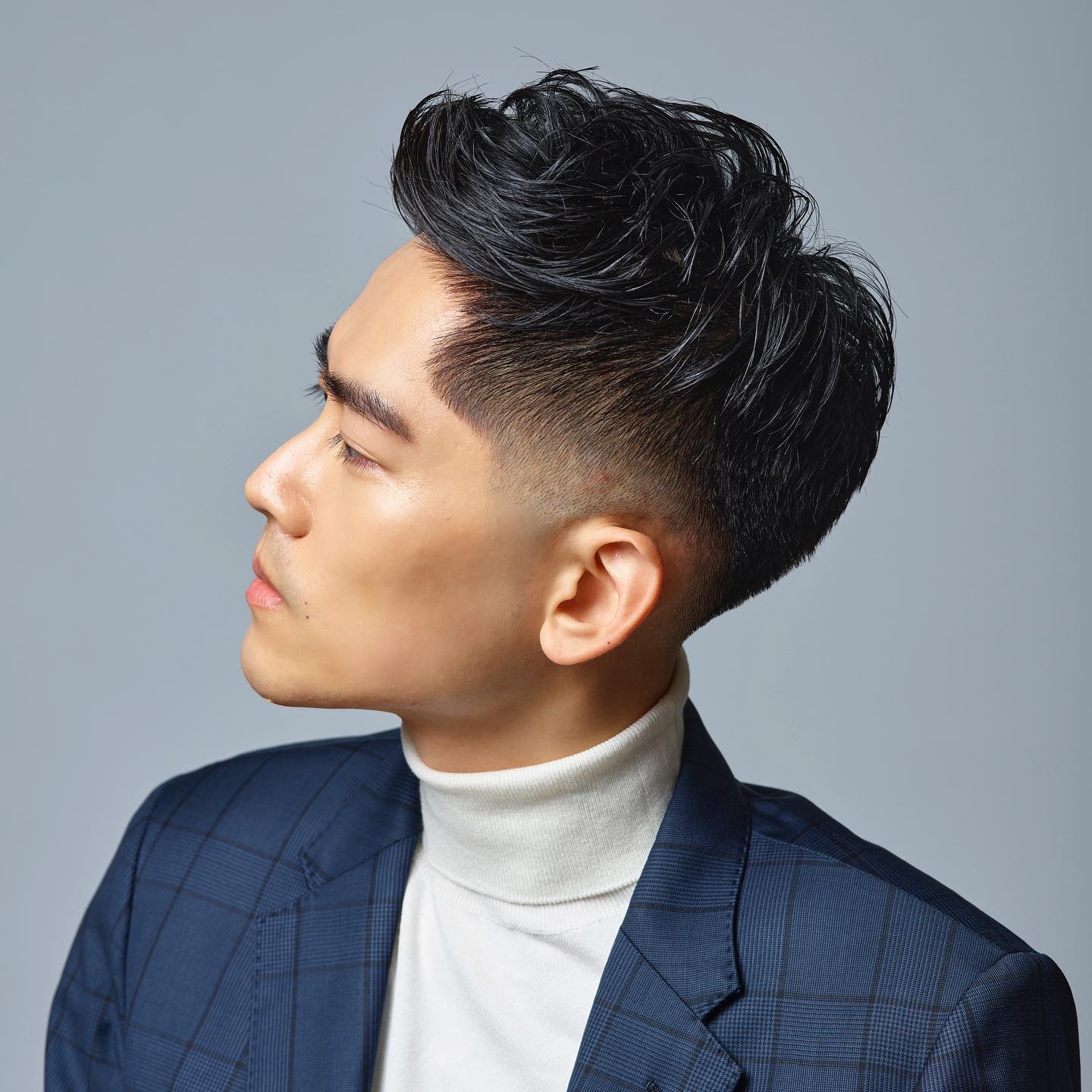 short hairstyle for asian male