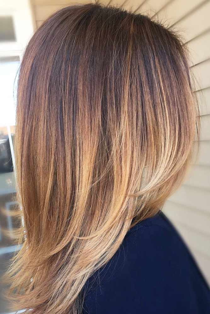 shoulder length layered haircuts for straight hair