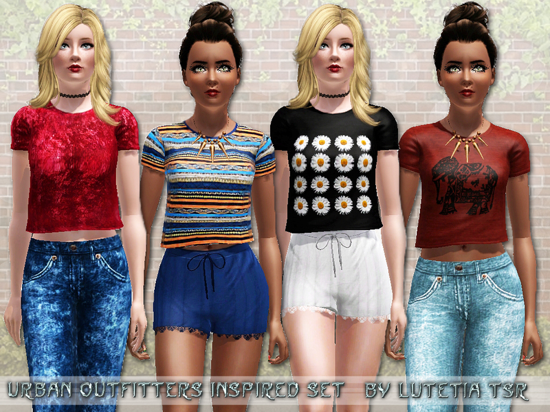 sims 3 female clothes