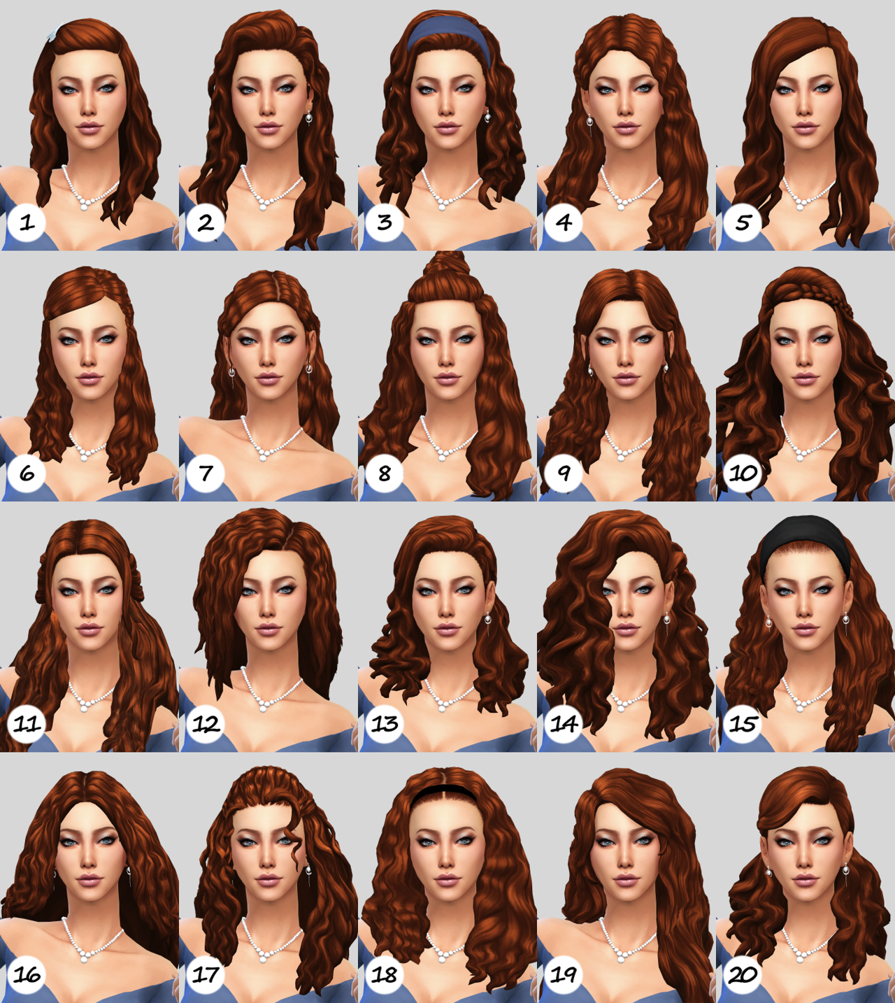 sims 4 hair maxis match