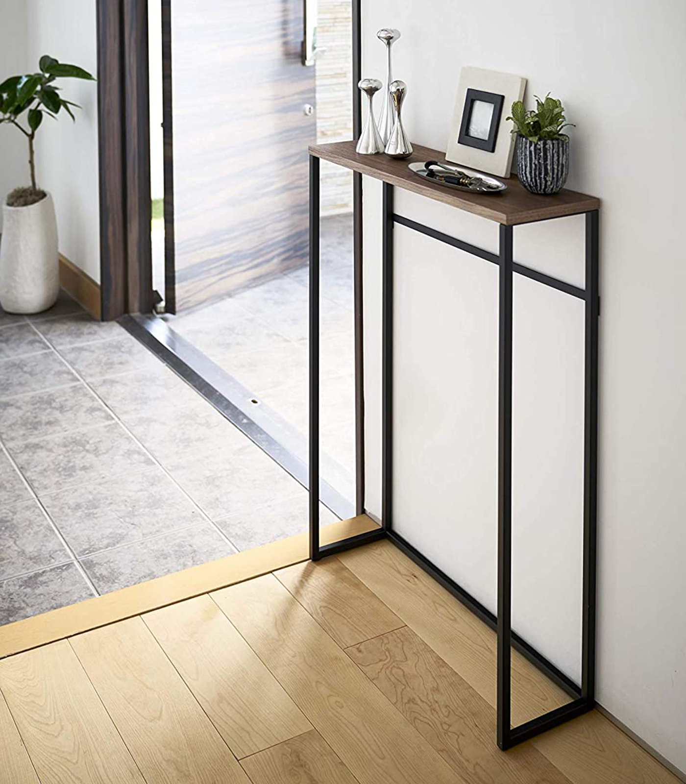 small entryway console table